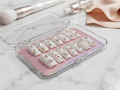 Rhinestone xxl tapered square press ons